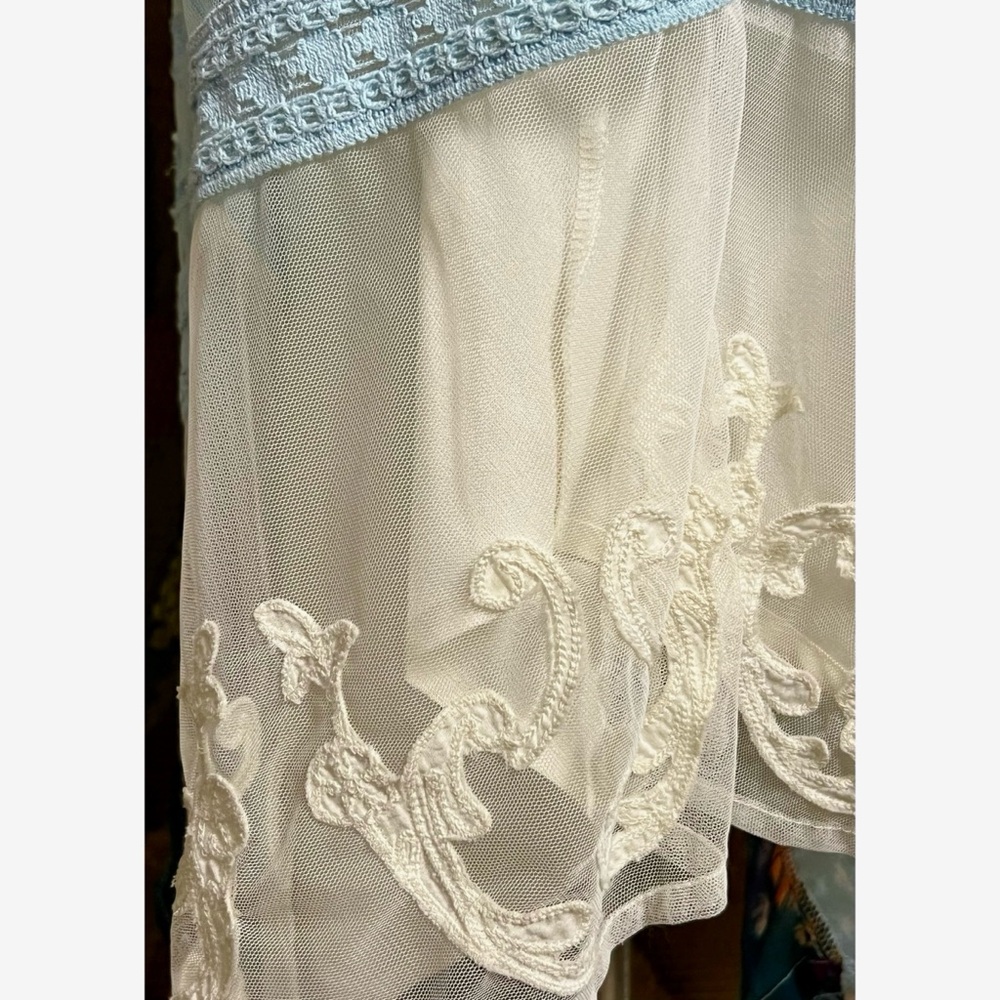 Anthropologie Printed Mermaid Maxi Skirt LP - Picture 6 of 16